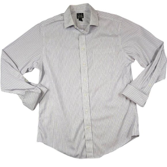 2 Jos A Bank Dress Shirts Mens 16-34 Travelers Collection Tailored Fit Classic - Picture 3 of 16